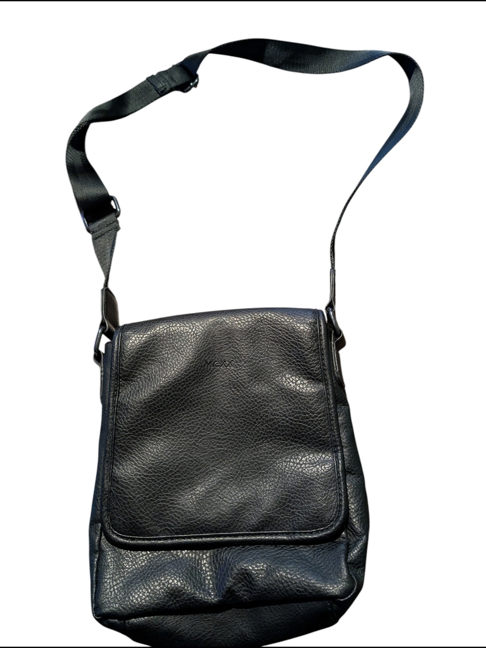 Leather Crossbody Mexx- Black